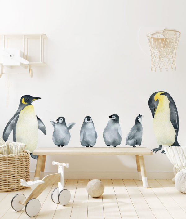 Penguin Family | Kids Wall Decals | Grafico Melbourne