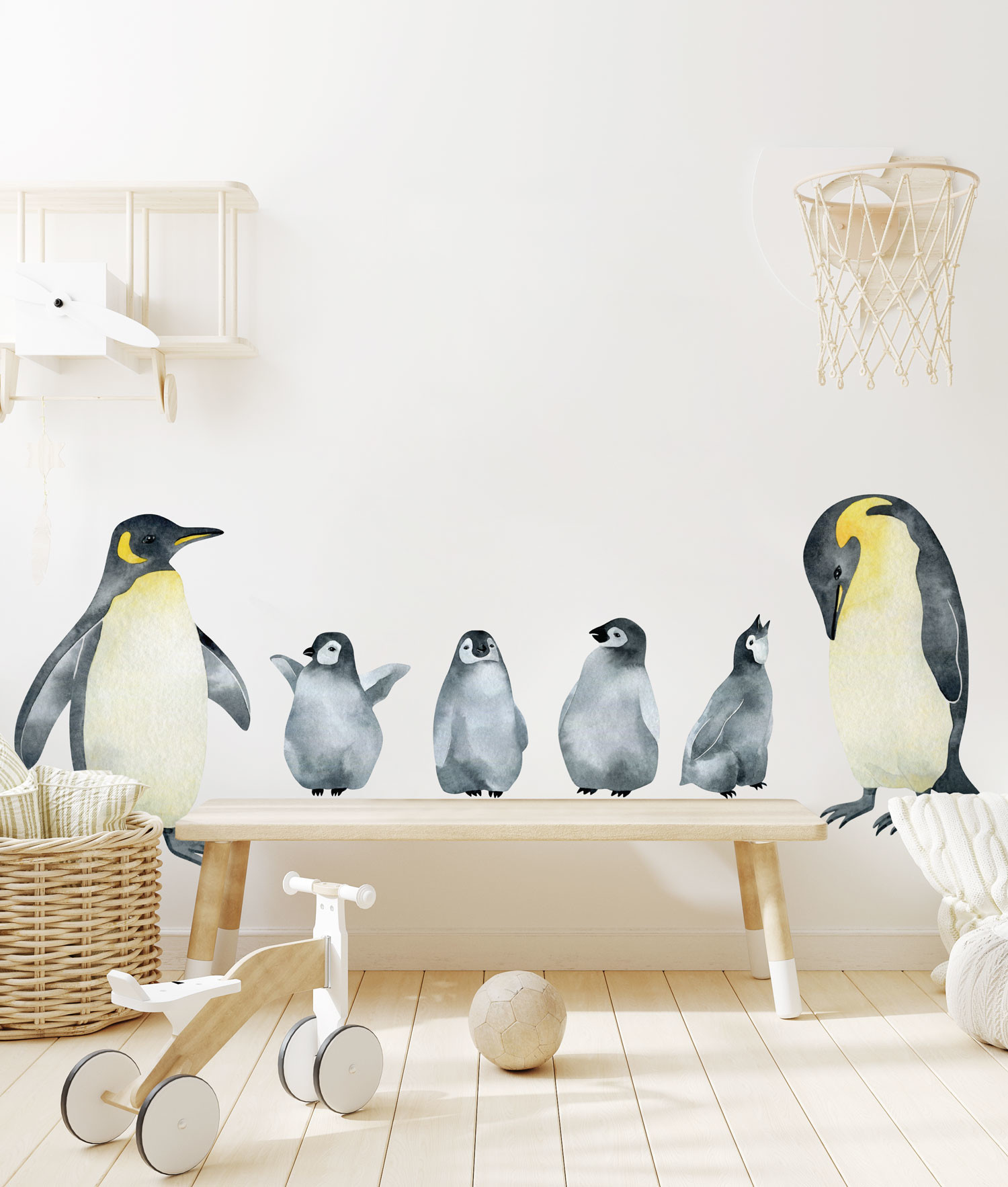 Penguin Family | Kids Wall Decals
