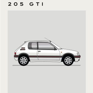Peugeot - 205 GTI - Grey
