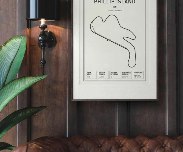 Race Track Blueprints - PRINT Series | Grafico Melbourne