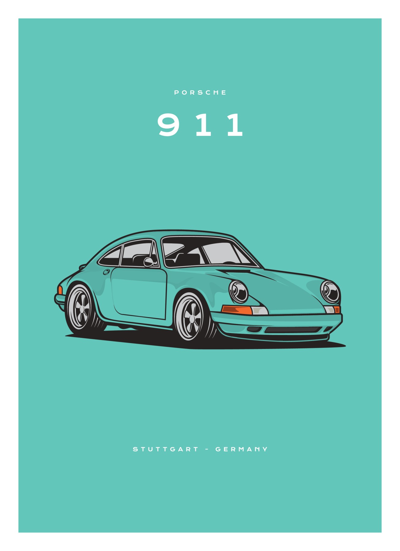 Porche - 911 - Blue