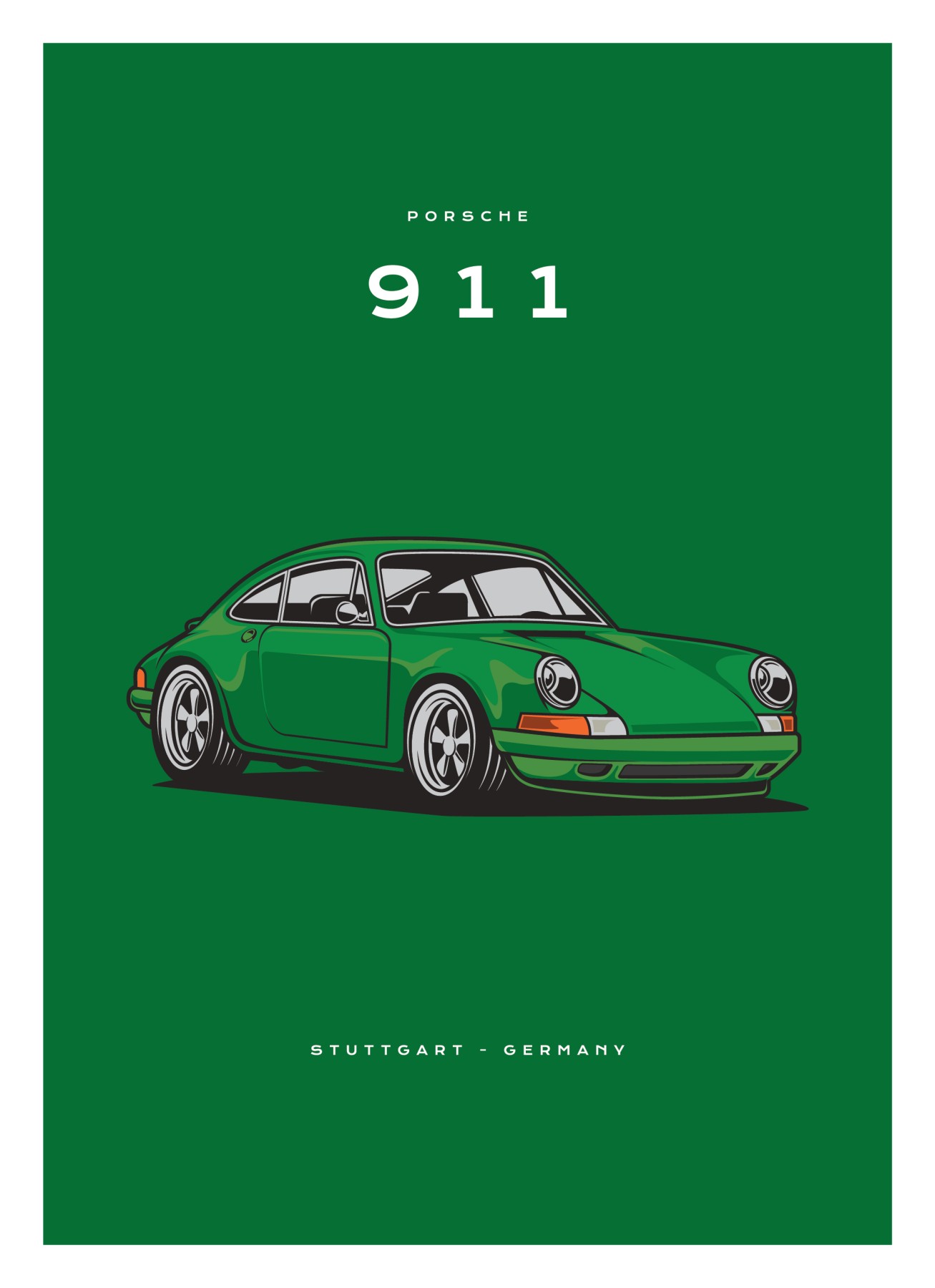Porche - 911 - Green