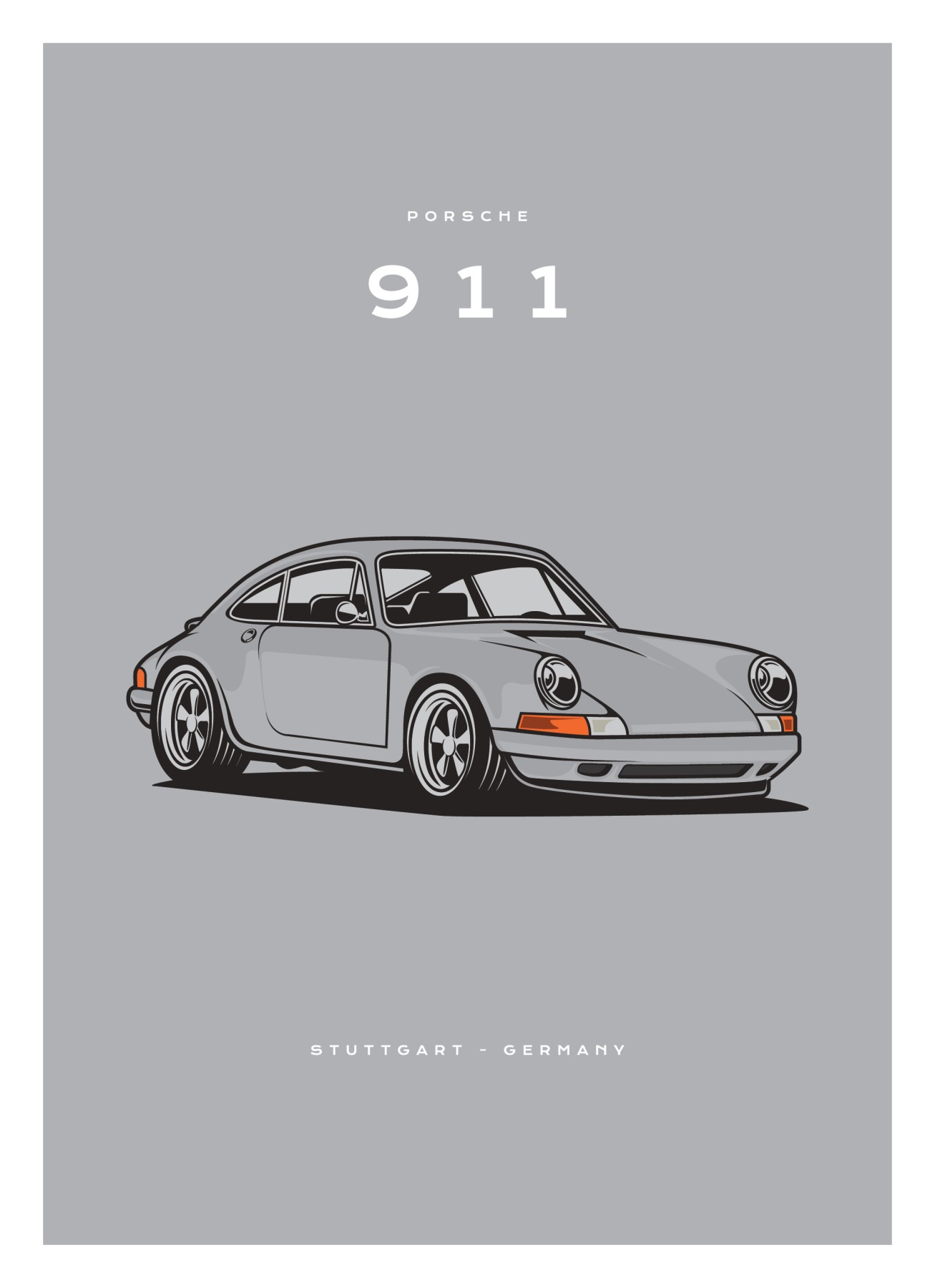 Porche - 911 - Grey