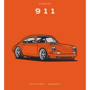 Porche - 911 - Orange