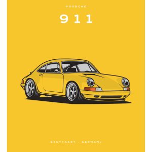 Porche - 911 - Yellow