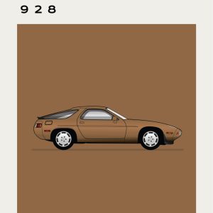 Porche – 928 - Brown