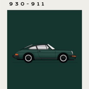 Porche – 930 - 911 - Green