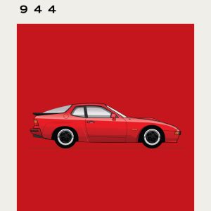 Porche – 944 - Red