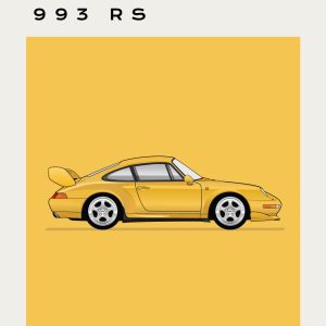 Porche – 993 RS - Yellow