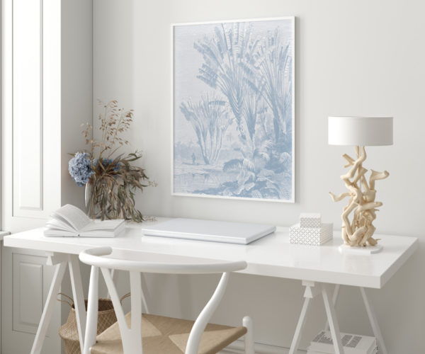 Coastal Palm - Blue - Type 1 | Grafico Melbourne