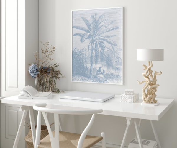 Coastal Palm - Blue - Type 2 | Grafico Melbourne