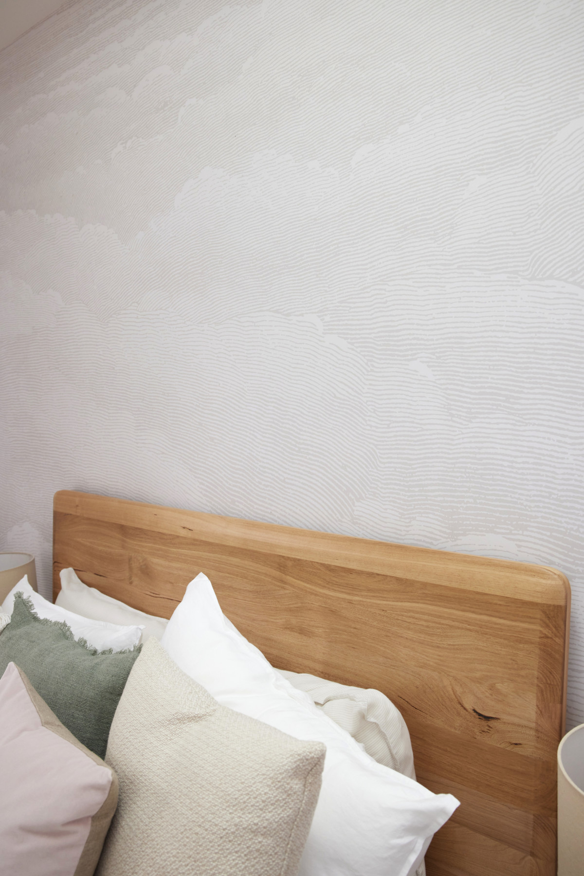 Etched Clouds - Warm Grey Wallpaper | Grafico Melbourne