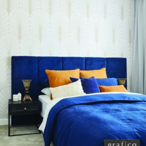 Deco Fantail - Gold Wallpaper | Grafico Melbourne