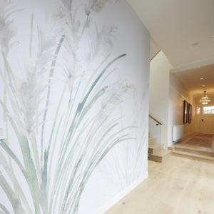 Watercolour Pampas Grass Wallpaper | Grafico Melbourne