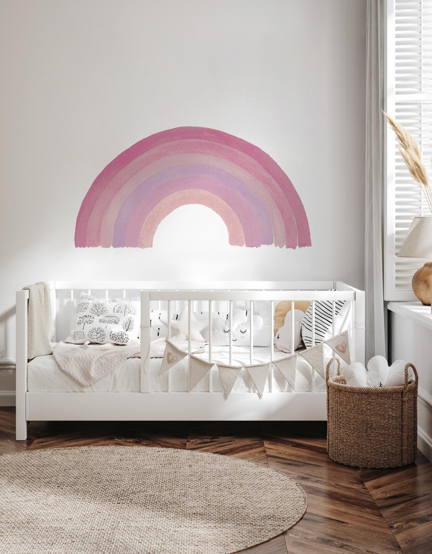 Rainbow - Pink | Kids Decal