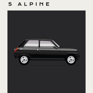 Renault - 5 Alpine - Black