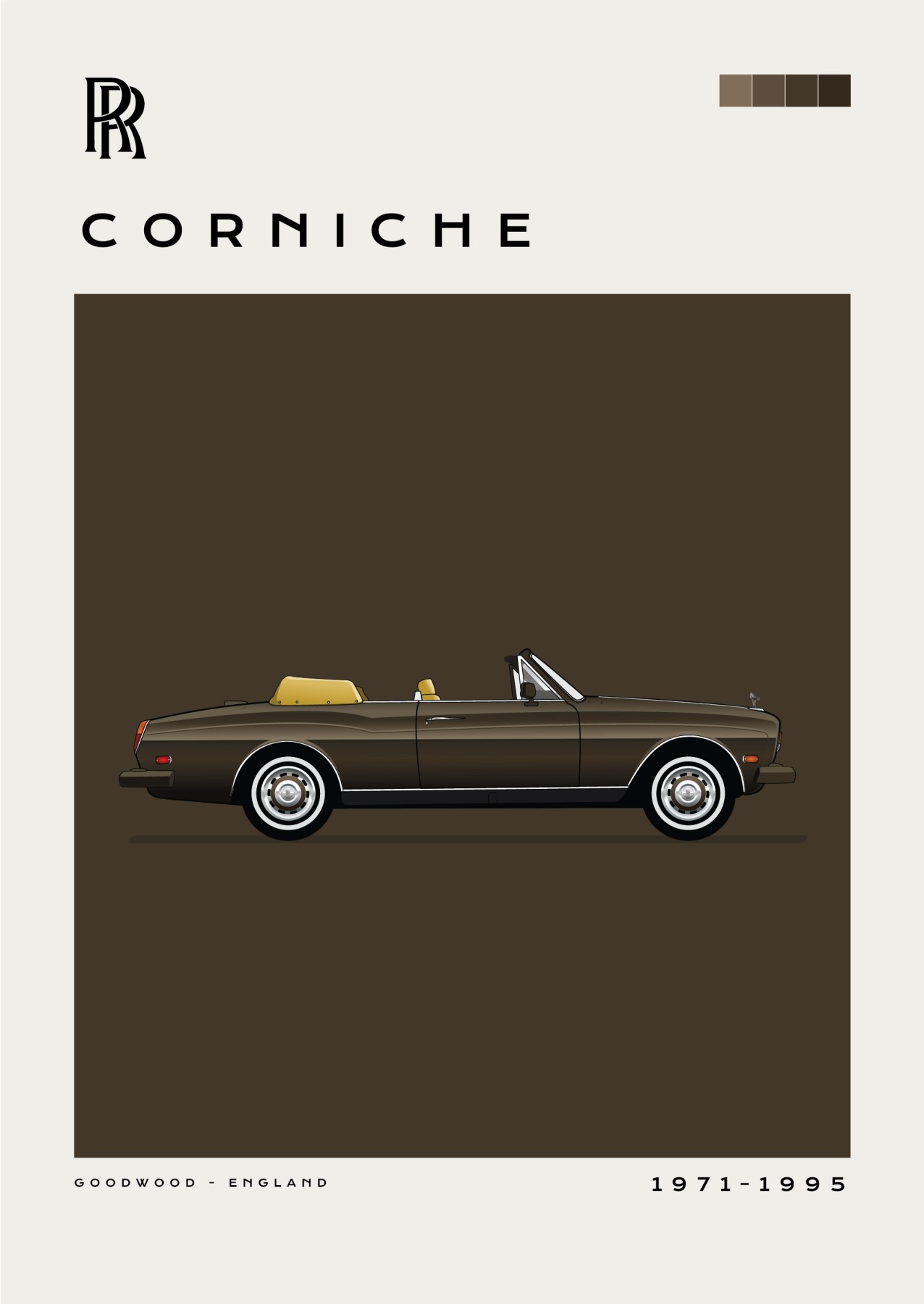 Rolls-Royce - Corniche - Brown