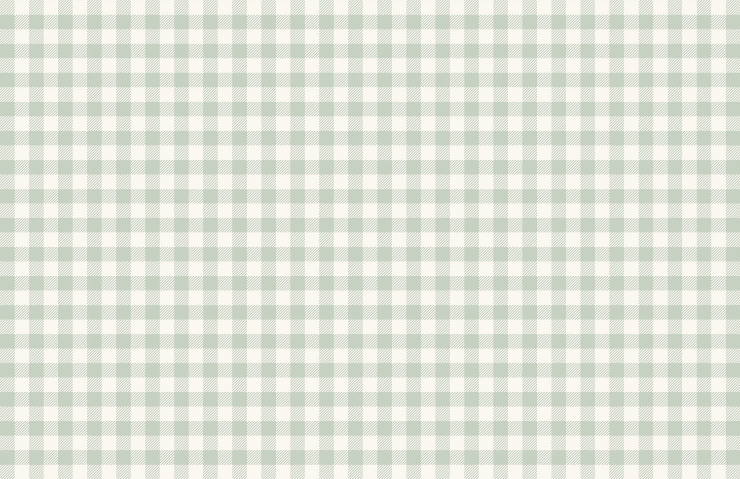 Gingham Check - Sage Green Wallpaper | Grafico Melbourne