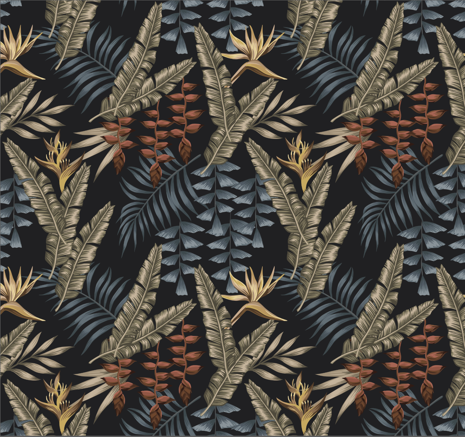 Jungle Nights Wallpaper | Grafico Melbourne