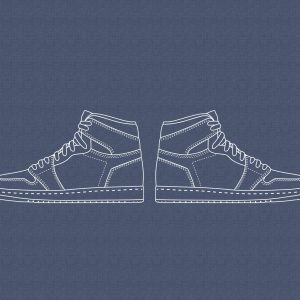 SneakerLineArt