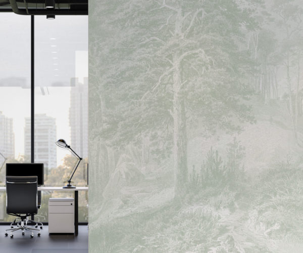 Soaring Pine - Sage Green Wallpaper | Grafico Melbourne