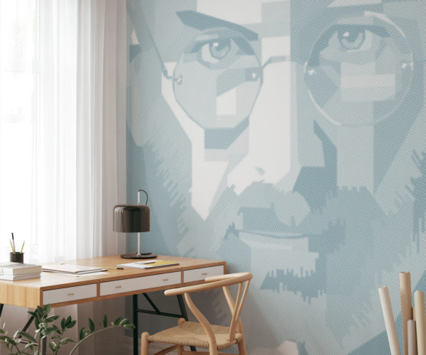 Great Minds - Steve Wallpaper | Grafico Melbourne