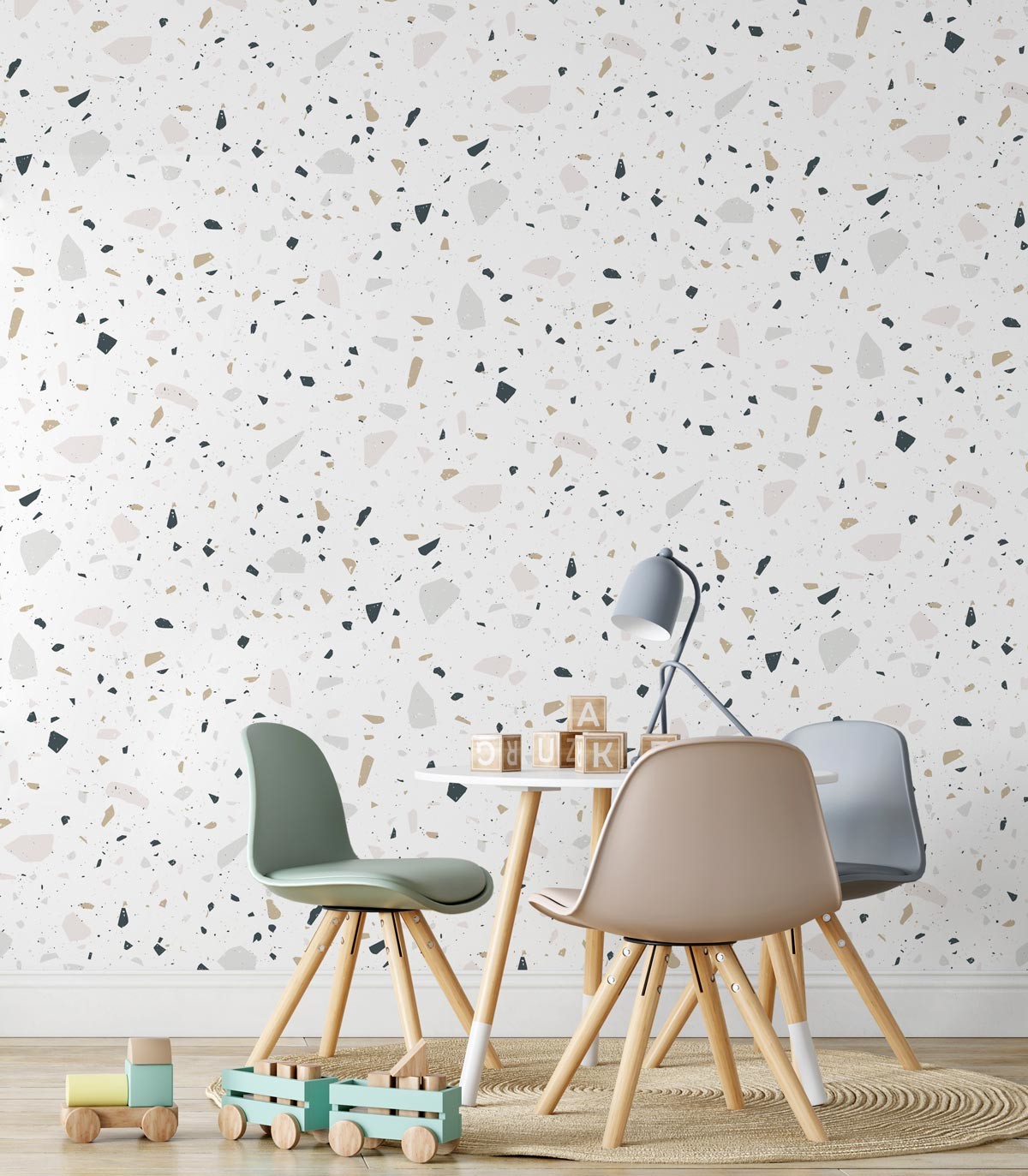 Premium Vector  Abstract terrazzo wallpaper abstract terrazzo background