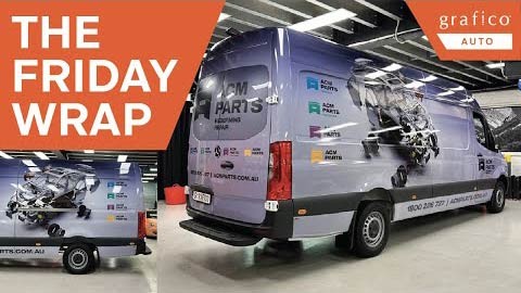 The Friday Wrap - HUGE Sprinter Van Fleet Wrap