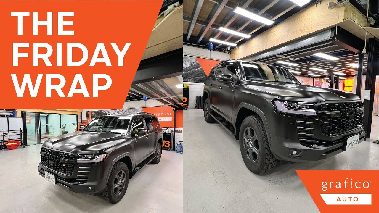 The Friday Wrap - Landcruiser GR To Satin Black