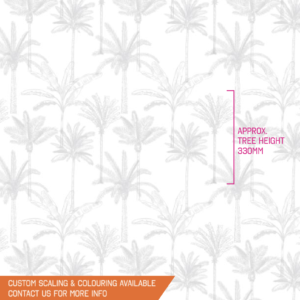 The Palms - Grey Wallpaper | Grafico Melbourne