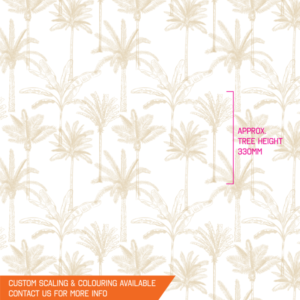 The Palms - Gold Wallpaper | Grafico Melbourne