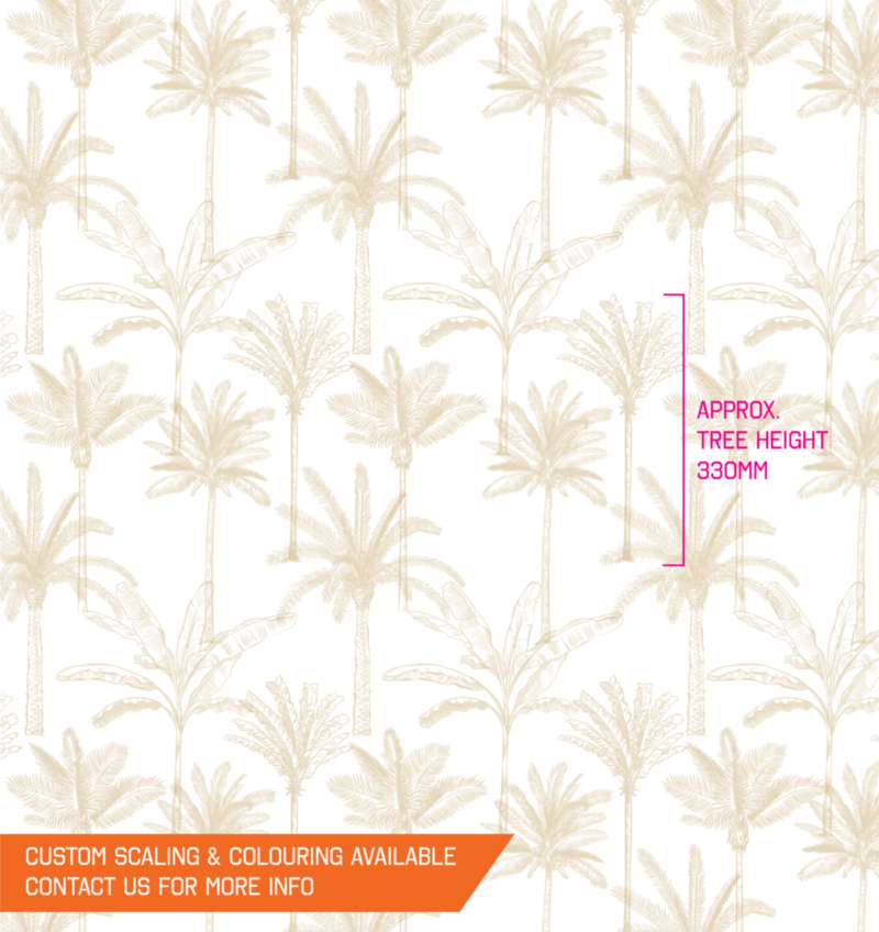 The Palms - Gold Wallpaper | Grafico Melbourne