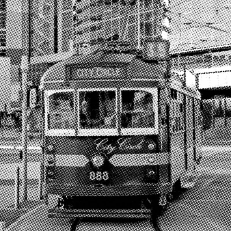 MELBOURNE CITY CIRCLE TRAM | STRETCHED CANVAS/PRINTED PANEL