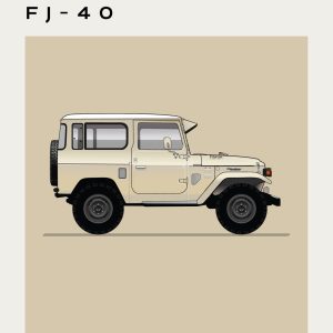 Toyota - Fj 40 - Cream