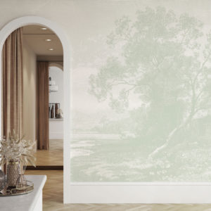 Tranquil Valley - Sage Green Wallpaper | Grafico Melbourne