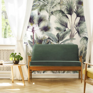 Retro Palm Wallpaper | Grafico Melbourne