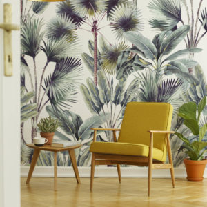 Retro Palm Wallpaper | Grafico Melbourne