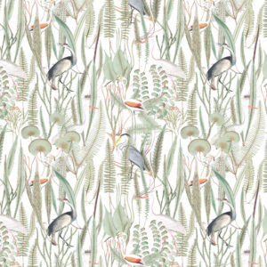 Tropical Reeds - Original Wallpaper | Grafico Melbourne