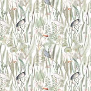 Tropical Reeds - Original Wallpaper | Grafico Melbourne