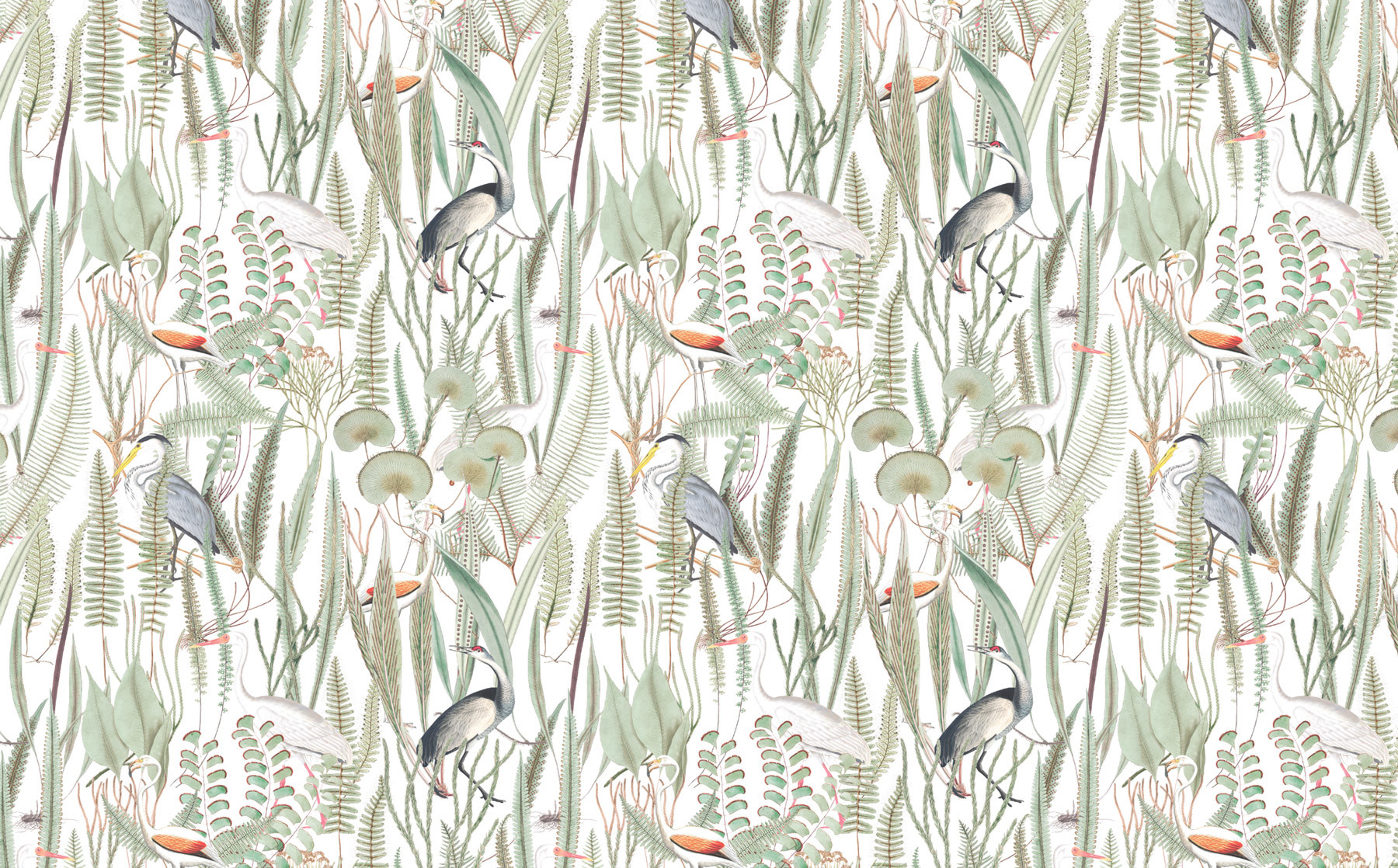Tropical Reeds - Original Wallpaper | Grafico Melbourne