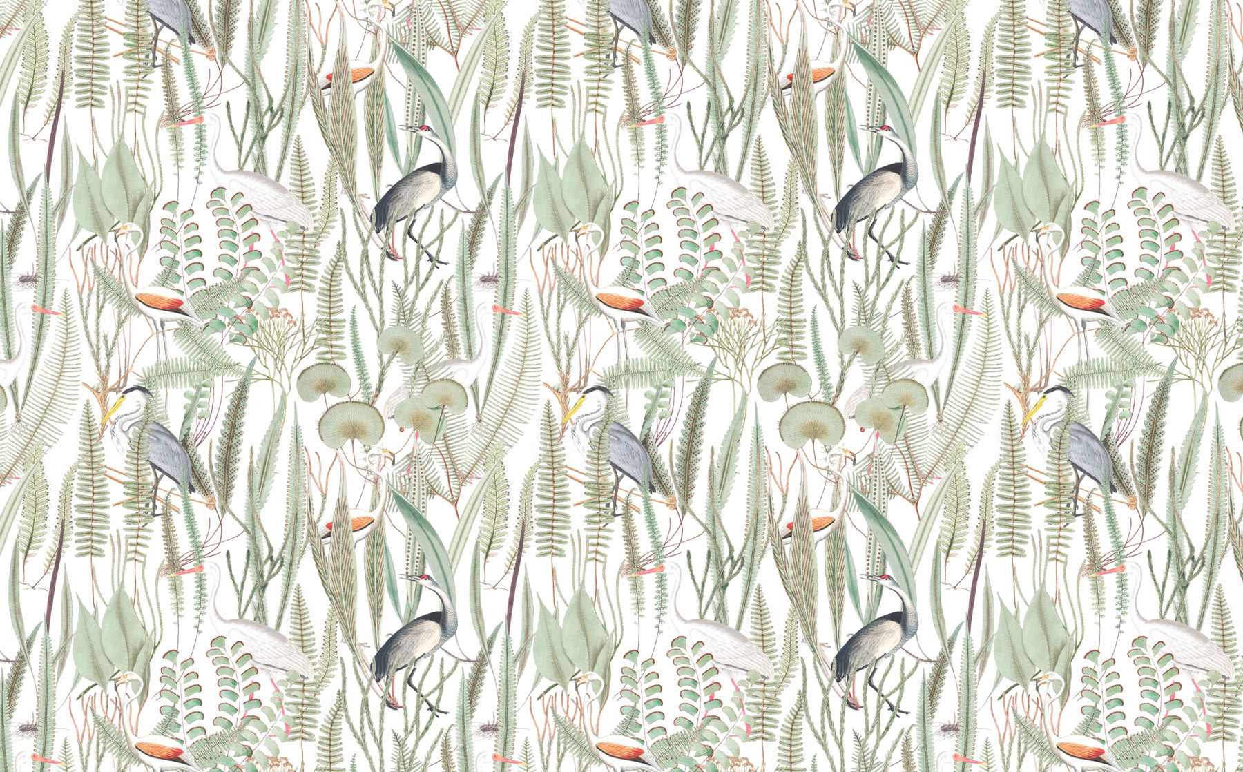 Tropical Reeds - Original Wallpaper | Grafico Melbourne