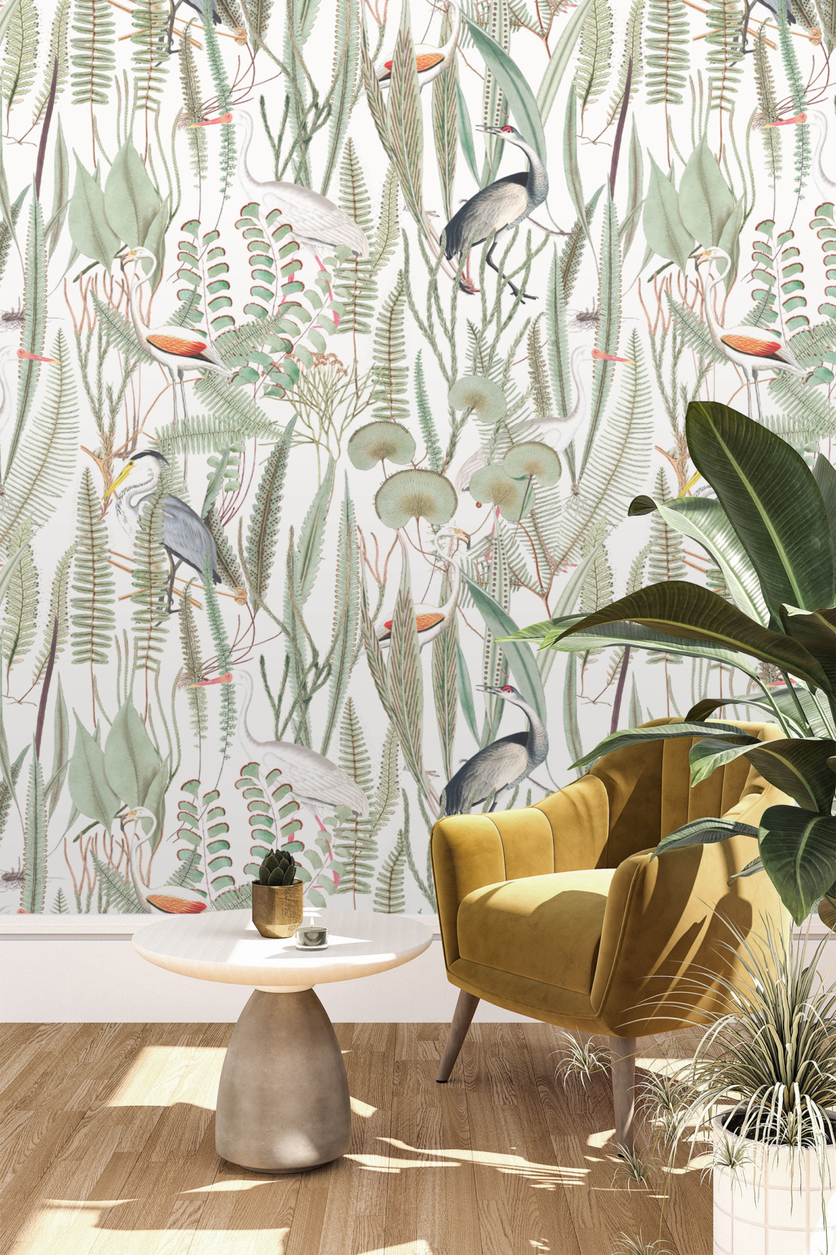 Tropical Reeds - Original Wallpaper | Grafico Melbourne