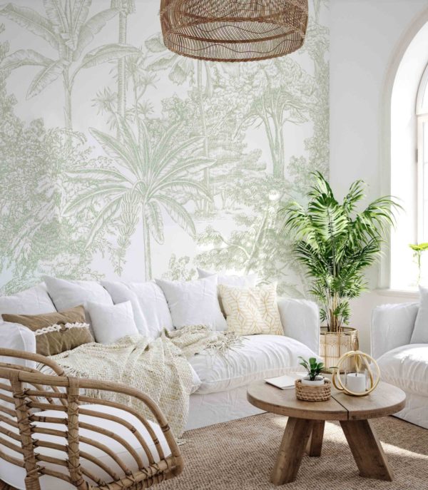 Tropicale - Sage Wallpaper | Grafico Melbourne