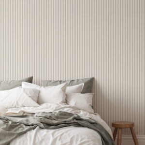 Vertical Stripes - Light Olive Wallpaper | Grafico Melbourne