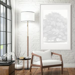 Vintage Tree - Version 1 | Print | Stretched Canvas or Printed Panel | Grafico Melbourne