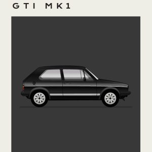 Volks_Volkswagen - GTI MK1 - Black