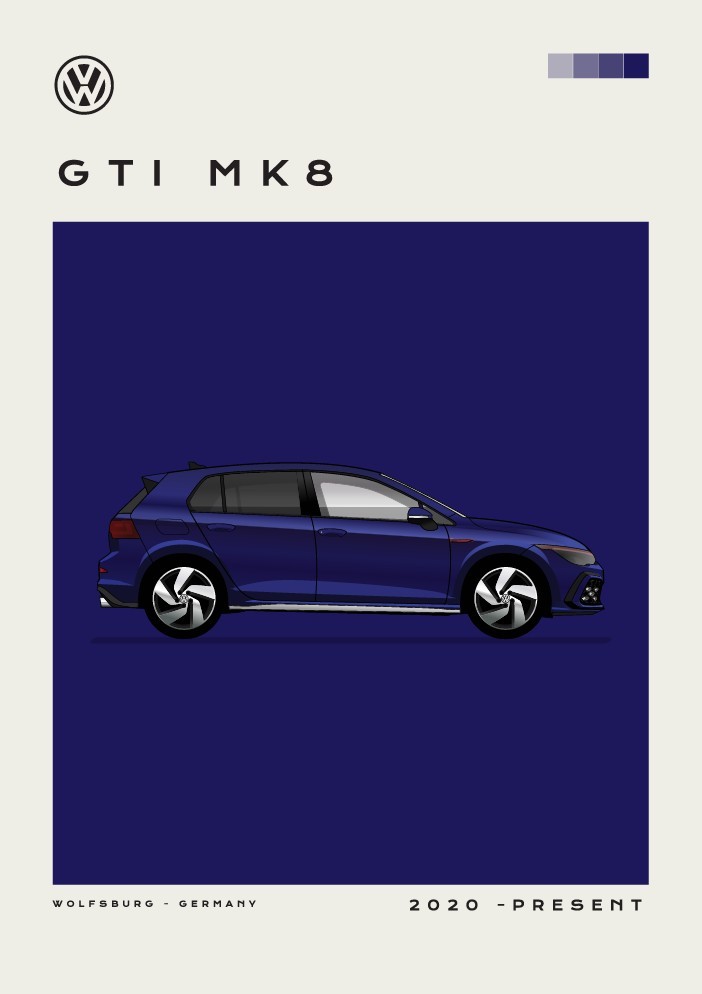 Volks_Volkswagen - GTI MK8 - Dark Purple