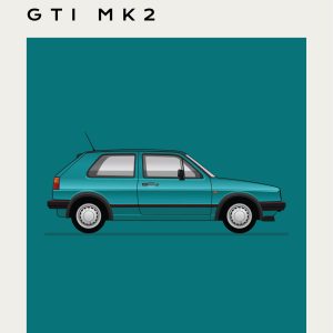 Volkswagen - GTI MK2 - Green