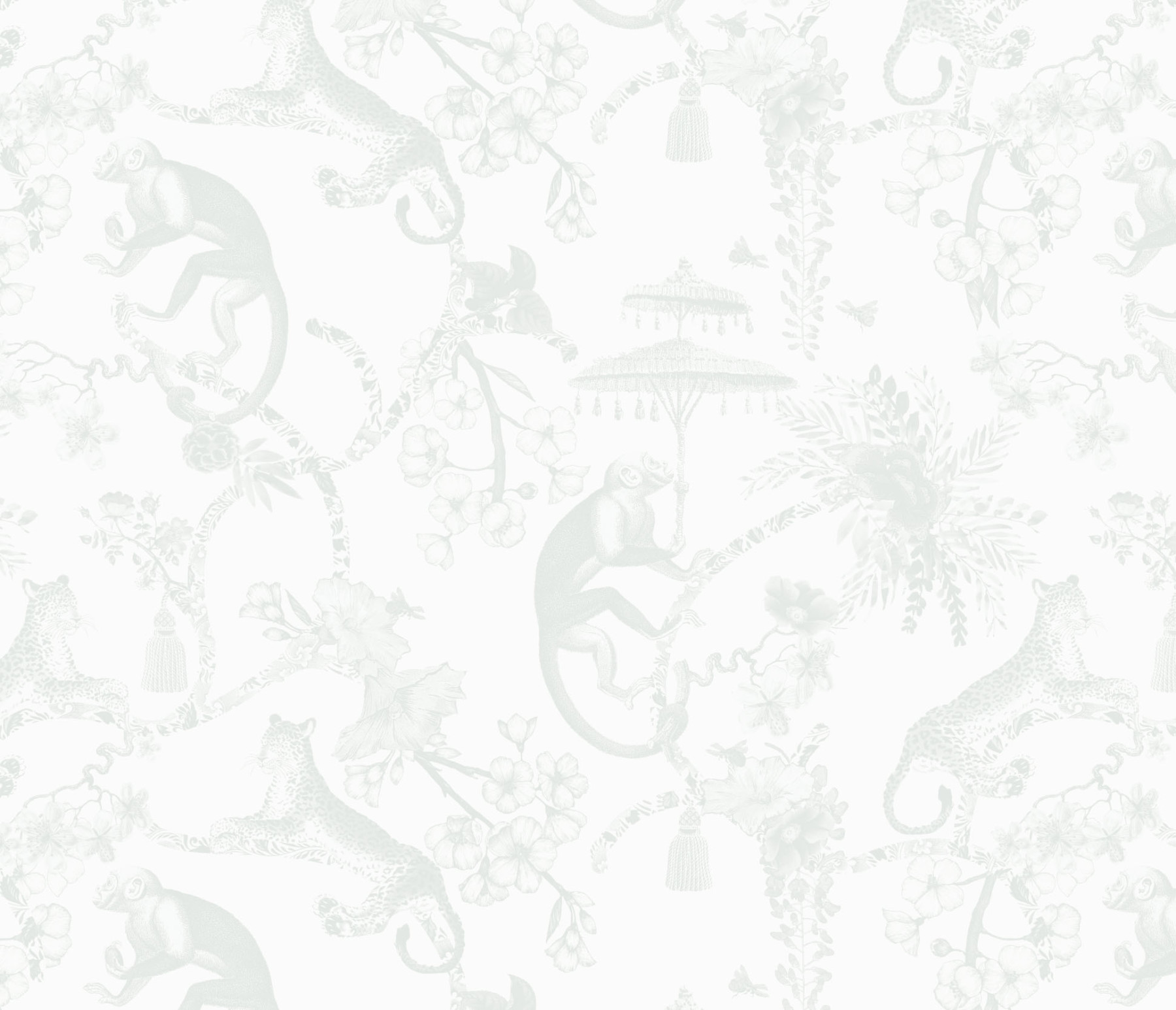 Chinoiserie - Light Sage Wallpaper | Grafico Melbourne