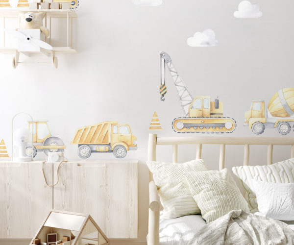 Big Trucks | Kids Wall Decals | Grafico Melbourne